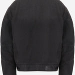 Giacca in denim di cotone e viscosa con Morsetto A007GF XDDHM2028 GUCCI 