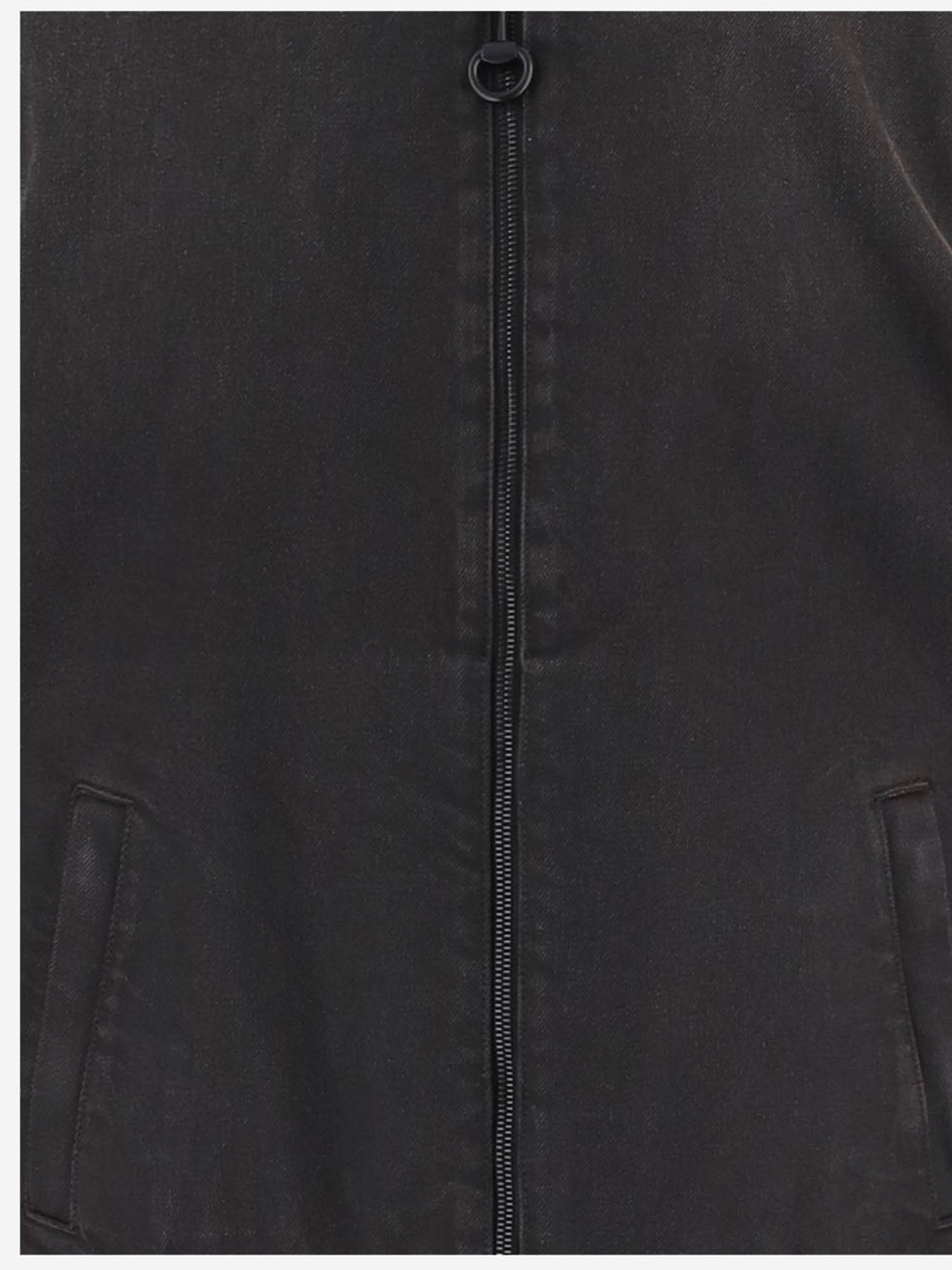 Giacca in denim di cotone e viscosa con Morsetto A007GF XDDHM2028 GUCCI 