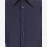 CAMICIA IN POPELINE DI SETA A007YM ZAVRW4440 GUCCI 