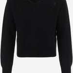 MAGLIONE IN LANA E CASHMERE CON LOGO A008ZA XKFRY1043 GUCCI 