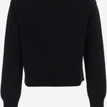 MAGLIONE IN LANA E CASHMERE CON LOGO A008ZA XKFRY1043 GUCCI 