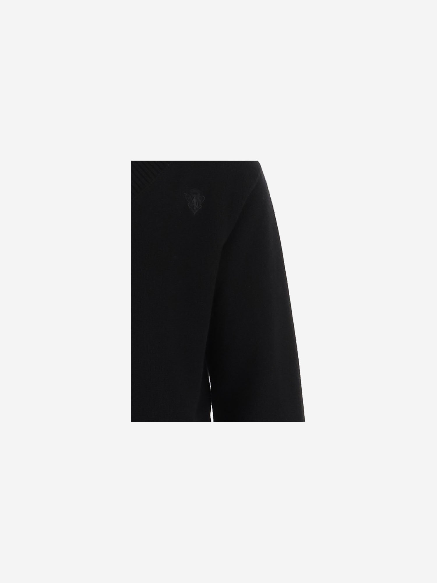 MAGLIONE IN LANA E CASHMERE CON LOGO A008ZA XKFRY1043 GUCCI 