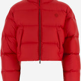 PIUMINO CROPPED IN NYLON CON COLLO ALTO A00917 ZAVMJ6143 GUCCI 