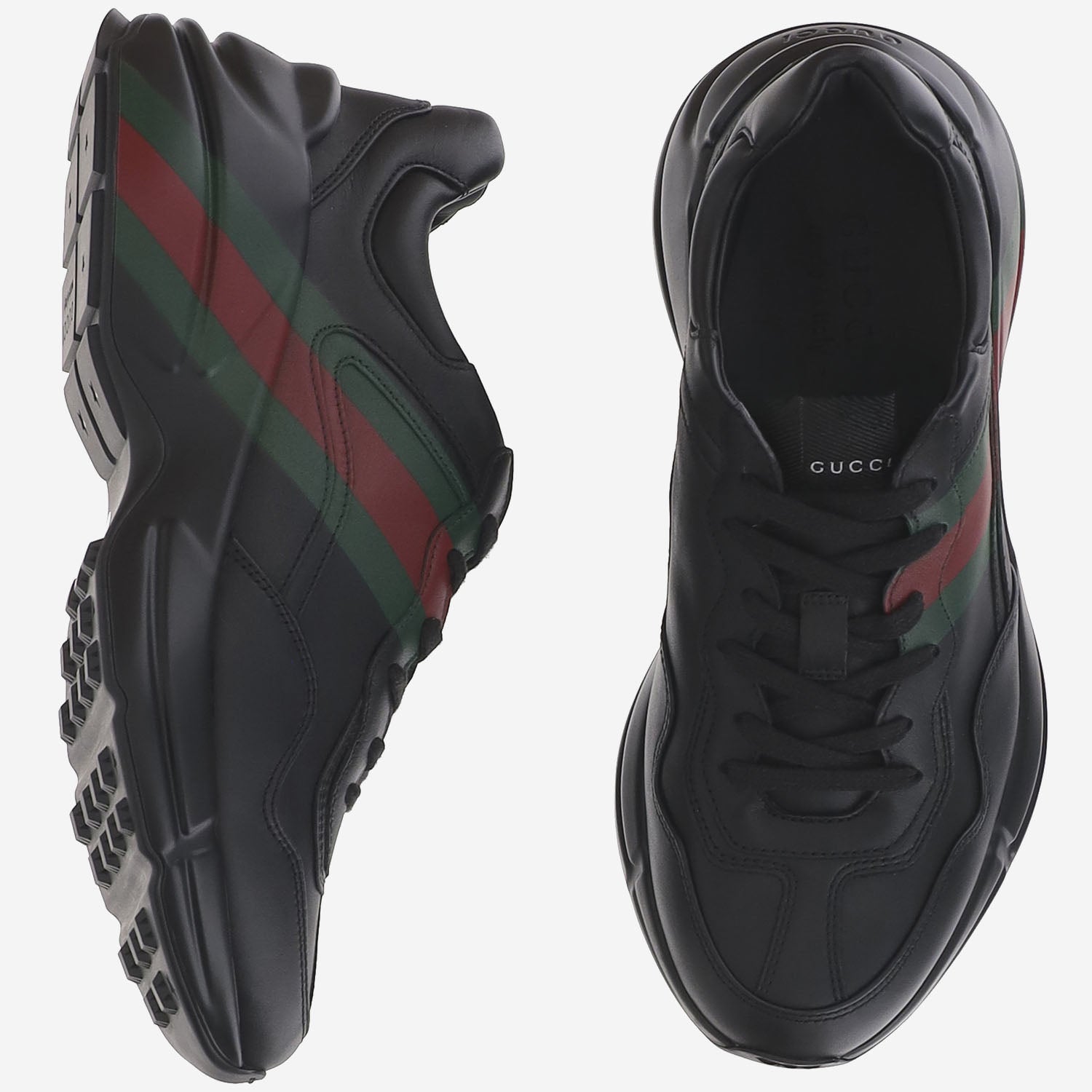 SNEAKERS RHYTON IN PELLE A0093N A9L001000 GUCCI 