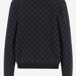 MAGLIA IN MISTO VISCOSA CON GG A0094W XKFTU1068 GUCCI 