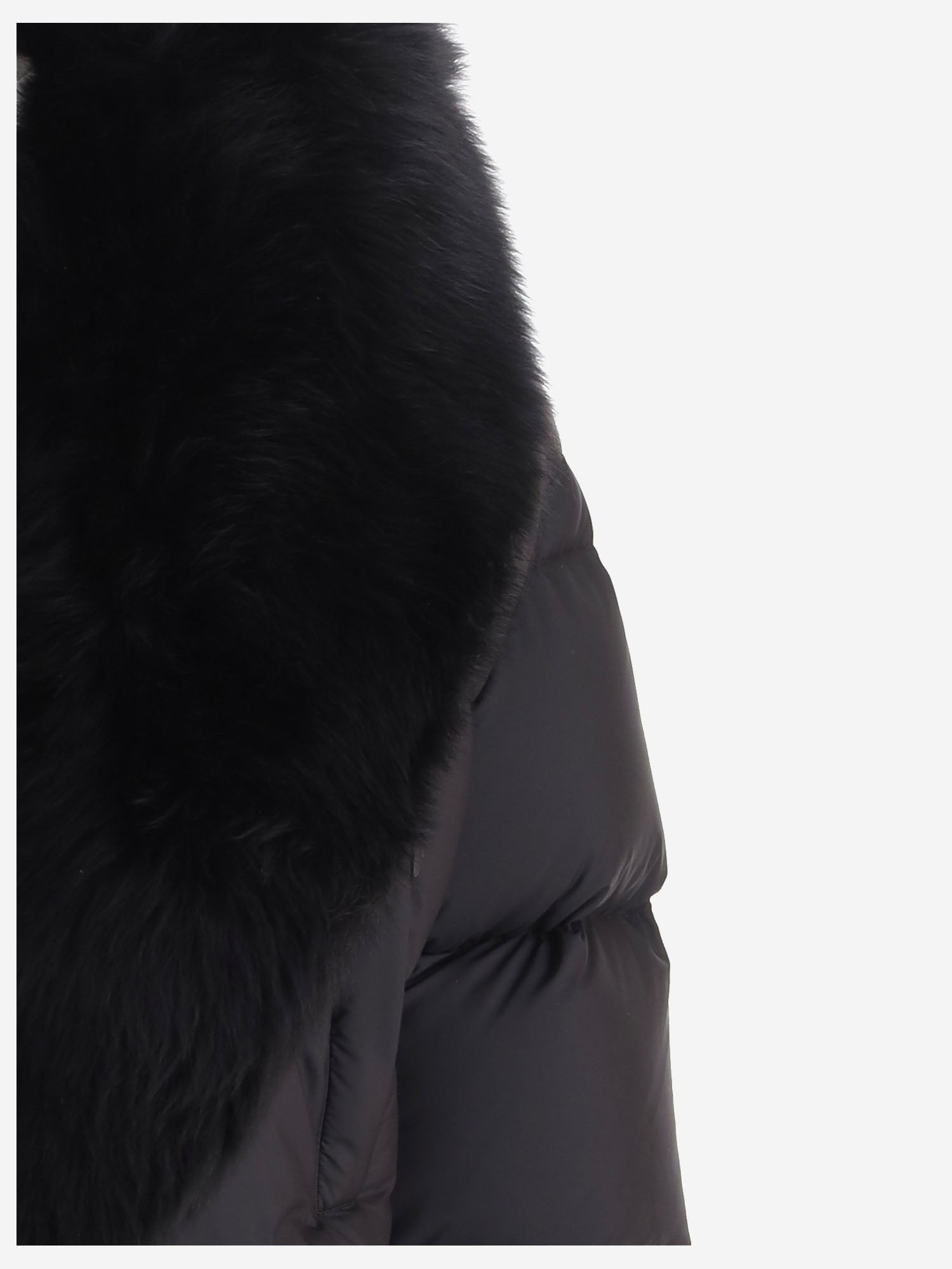 GIACCA IMBOTTITA IN NYLON CON SHEARLING A0099U ZAVMJ1000 GUCCI 