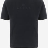 T-shirt in jersey di cotone stretch con logo A009A5 XJH6N1152 GUCCI 