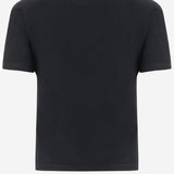T-shirt in jersey di cotone stretch con logo A009A5 XJH6N1152 GUCCI 