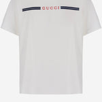 T-SHIRT IN COTONE CON LOGO 575114 XJHXI9214 GUCCI KIDS 
