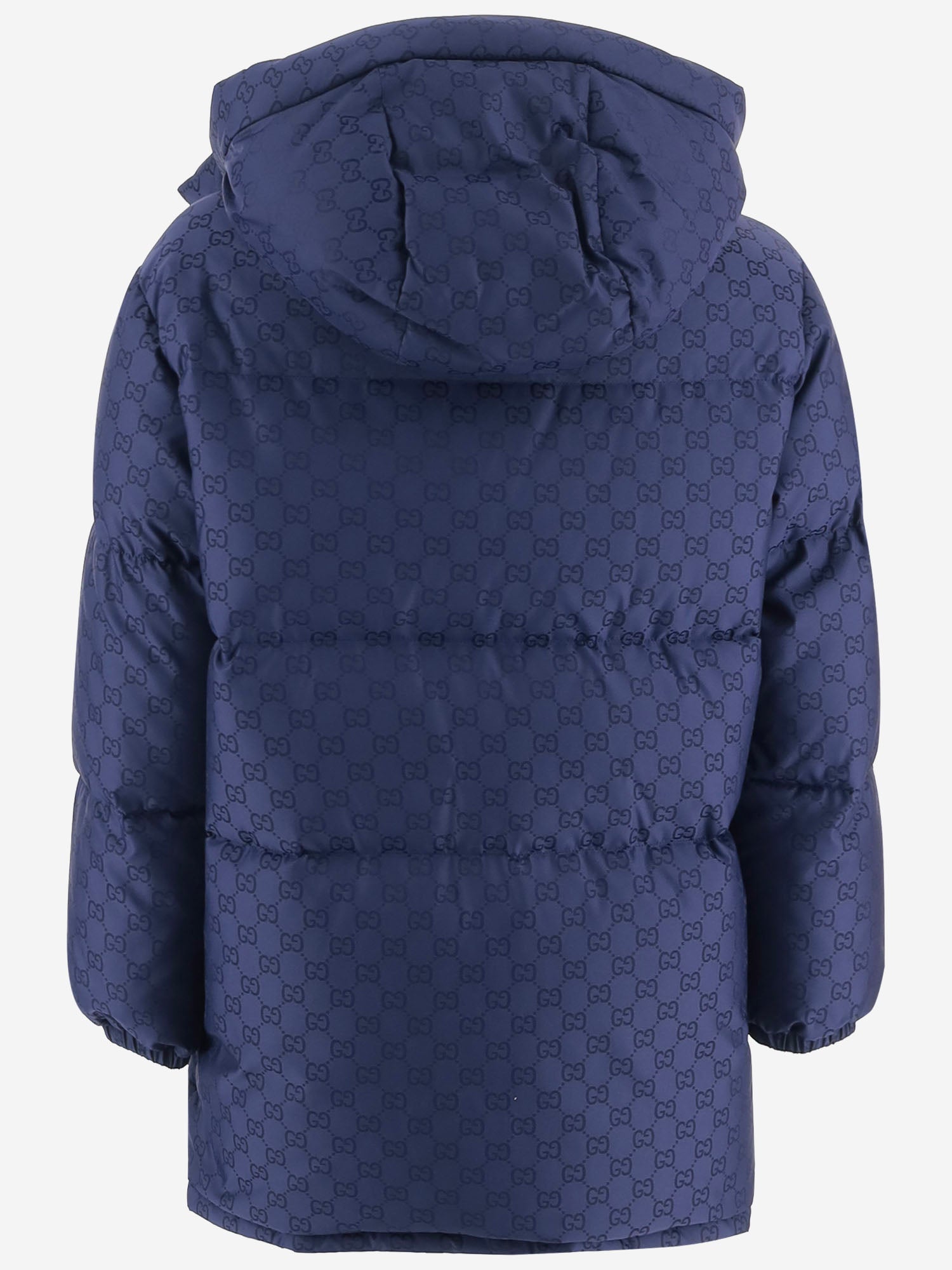 PIUMINO IN NYLON CON MOTIVO GG 863902 XWA8Z4246 GUCCI KIDS 