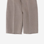PANTALONI CORTI IN LANA CON MICRO-MOTIVO GEOMETRICO 863987 XWA862004 GUCCI KIDS 