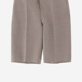 PANTALONI CORTI IN LANA CON MICRO-MOTIVO GEOMETRICO 863987 XWA862004 GUCCI KIDS 