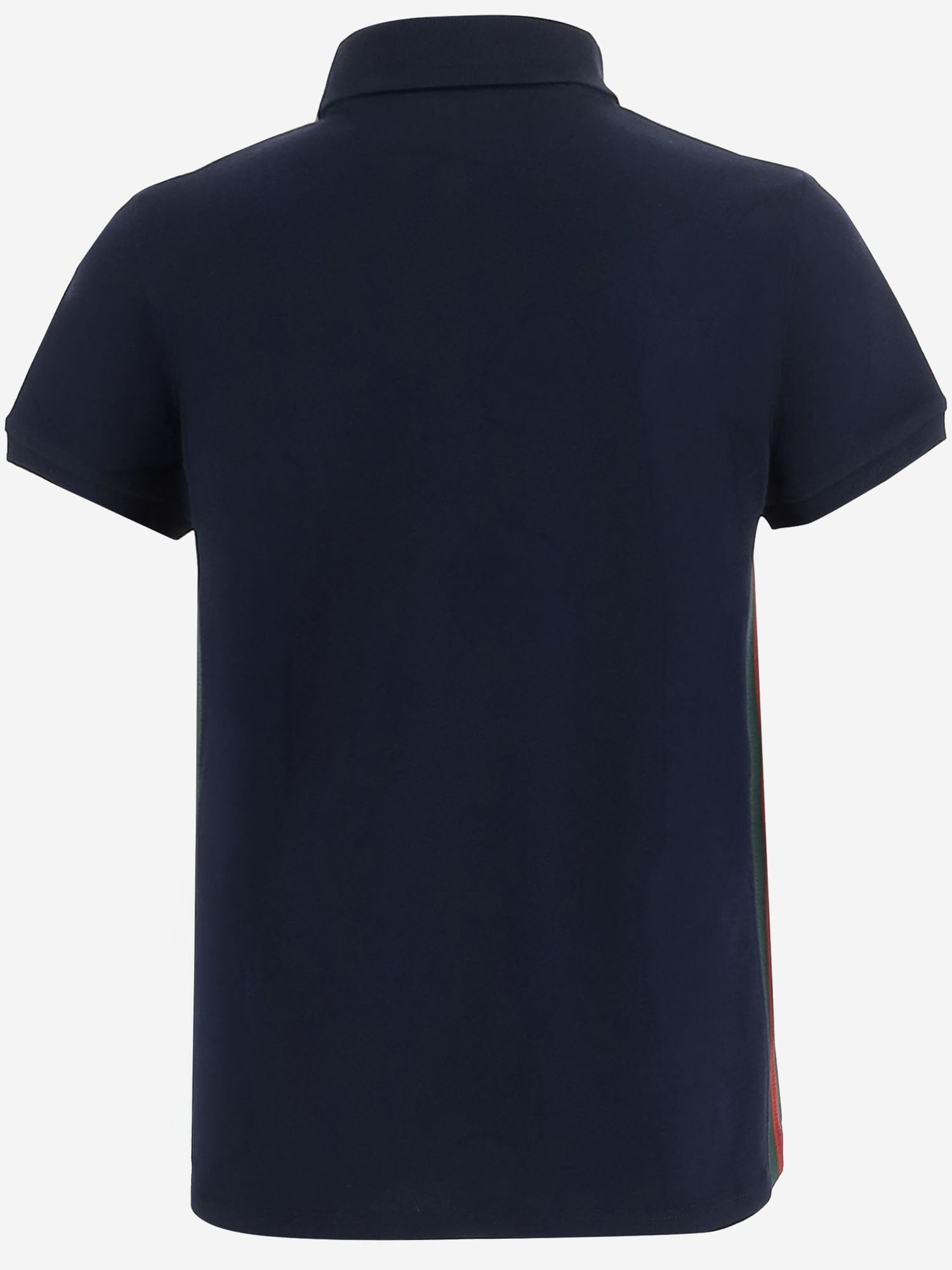 POLO IN COTONE STRETCH CON NASTRO WEB 864123 XJHVO4306 GUCCI KIDS 