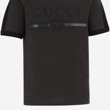 T-SHIRT IN COTONE CON STAMPA 864634 XJHW61073 GUCCI KIDS 
