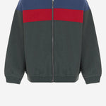 FELPA COLOR-BLOCK IN COTONE CON ZIP 864638 XJHVM4393 GUCCI KIDS 