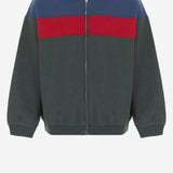FELPA COLOR-BLOCK IN COTONE CON ZIP 864638 XJHVM4393 GUCCI KIDS 