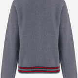 MAGLIONE IN LANA CON COLLETTO STILE POLO 865583 XKFJE1155 GUCCI KIDS 