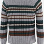 MAGLIONE IN LANA CON MOTIVO A RIGHE 865588 XKFH21017 GUCCI KIDS 
