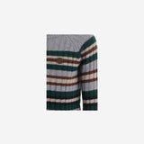 MAGLIONE IN LANA CON MOTIVO A RIGHE 865588 XKFH21017 GUCCI KIDS 