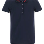 POLO IN PIQUÉ DI COTONE STRETCH 867881 XJHWK4306 GUCCI KIDS 