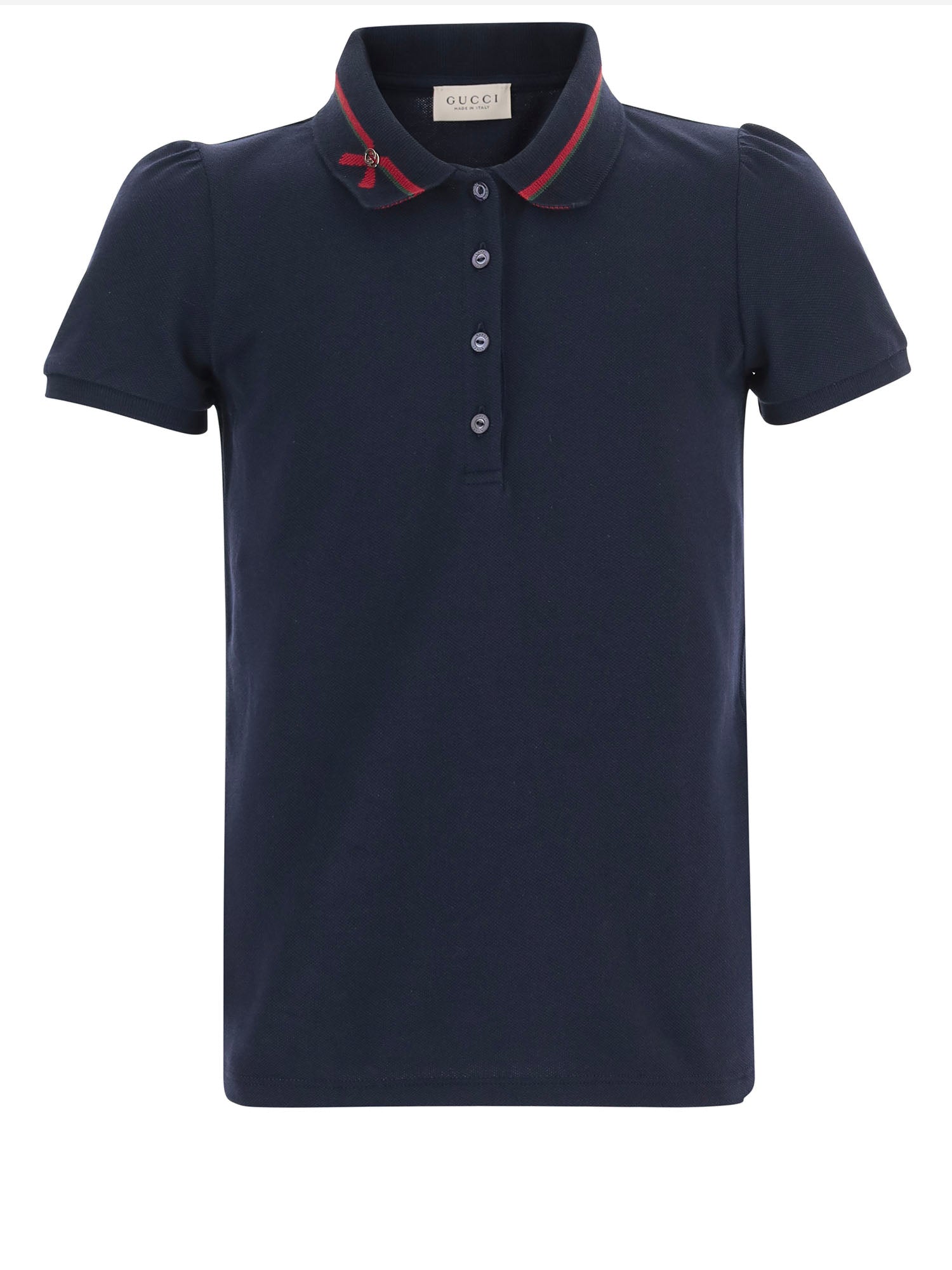 POLO IN PIQUÉ DI COTONE STRETCH 867881 XJHWK4306 GUCCI KIDS 