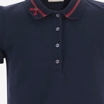 POLO IN PIQUÉ DI COTONE STRETCH 867881 XJHWK4306 GUCCI KIDS 