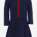 ABITO IN LANA CON NASTRO WEB 867906 XKFKU4154 GUCCI KIDS 