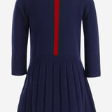 ABITO IN LANA CON NASTRO WEB 867906 XKFKU4154 GUCCI KIDS 