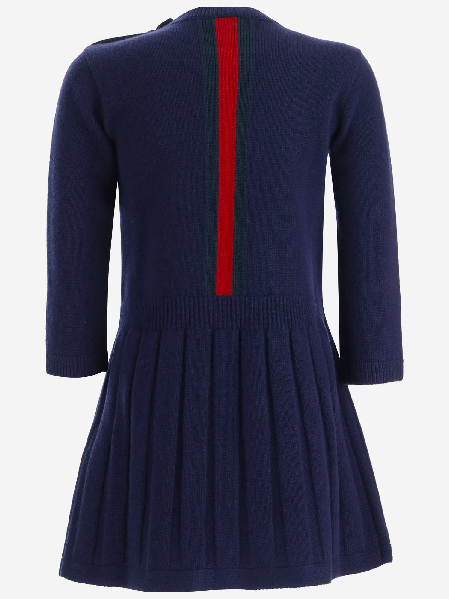 ABITO IN LANA CON NASTRO WEB 867906 XKFKU4154 GUCCI KIDS 
