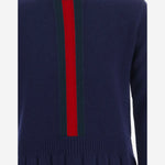 ABITO IN LANA CON NASTRO WEB 867906 XKFKU4154 GUCCI KIDS 