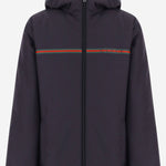 GIACCA IN NYLON CON ZIP E NASTRO WEB 870256 XWAWX4003 GUCCI KIDS 