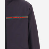 GIACCA IN NYLON CON ZIP E NASTRO WEB 870256 XWAWX4003 GUCCI KIDS 