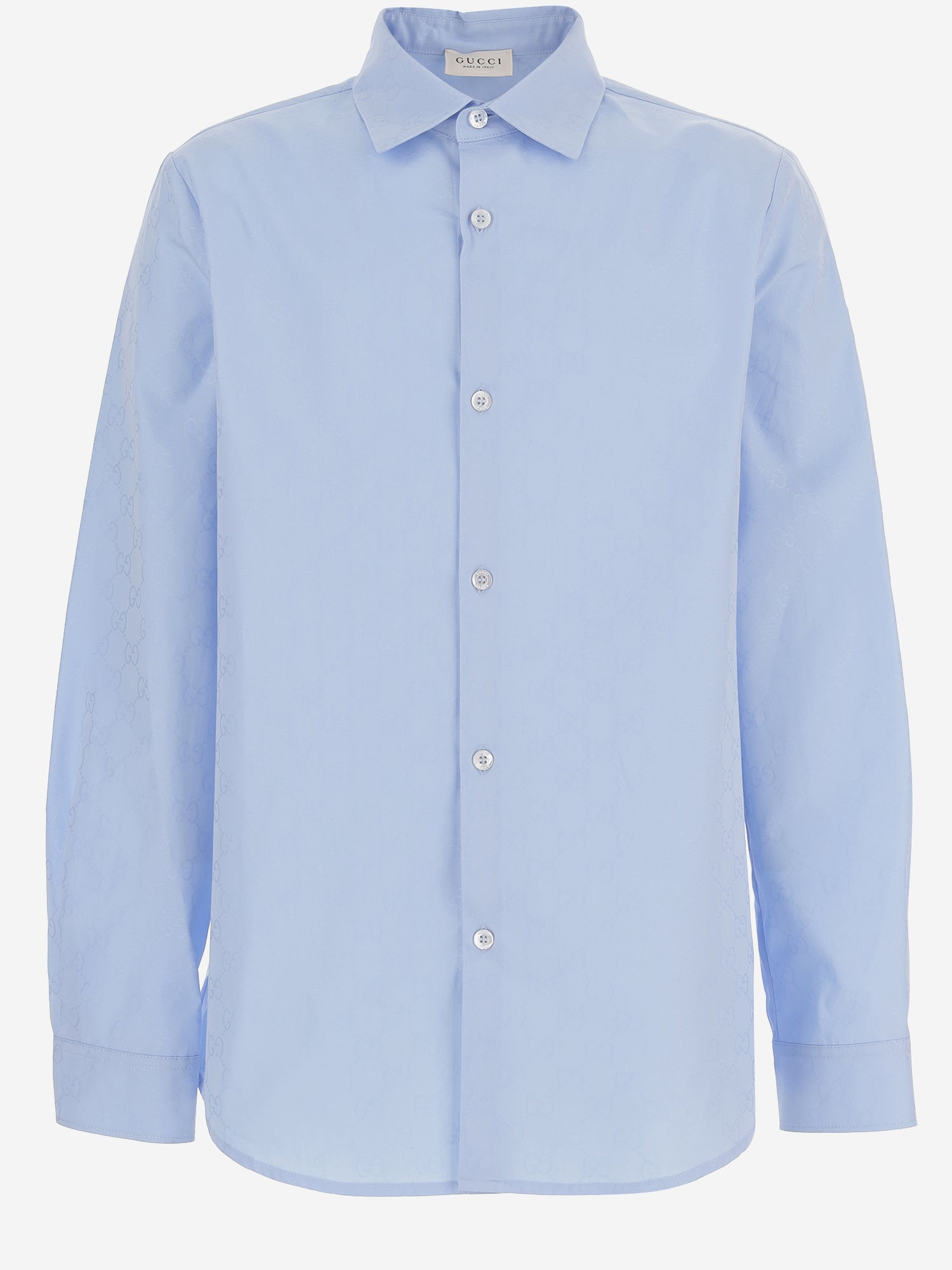 CAMICIA IN COTONE 870268 XWA9G4774 GUCCI KIDS 