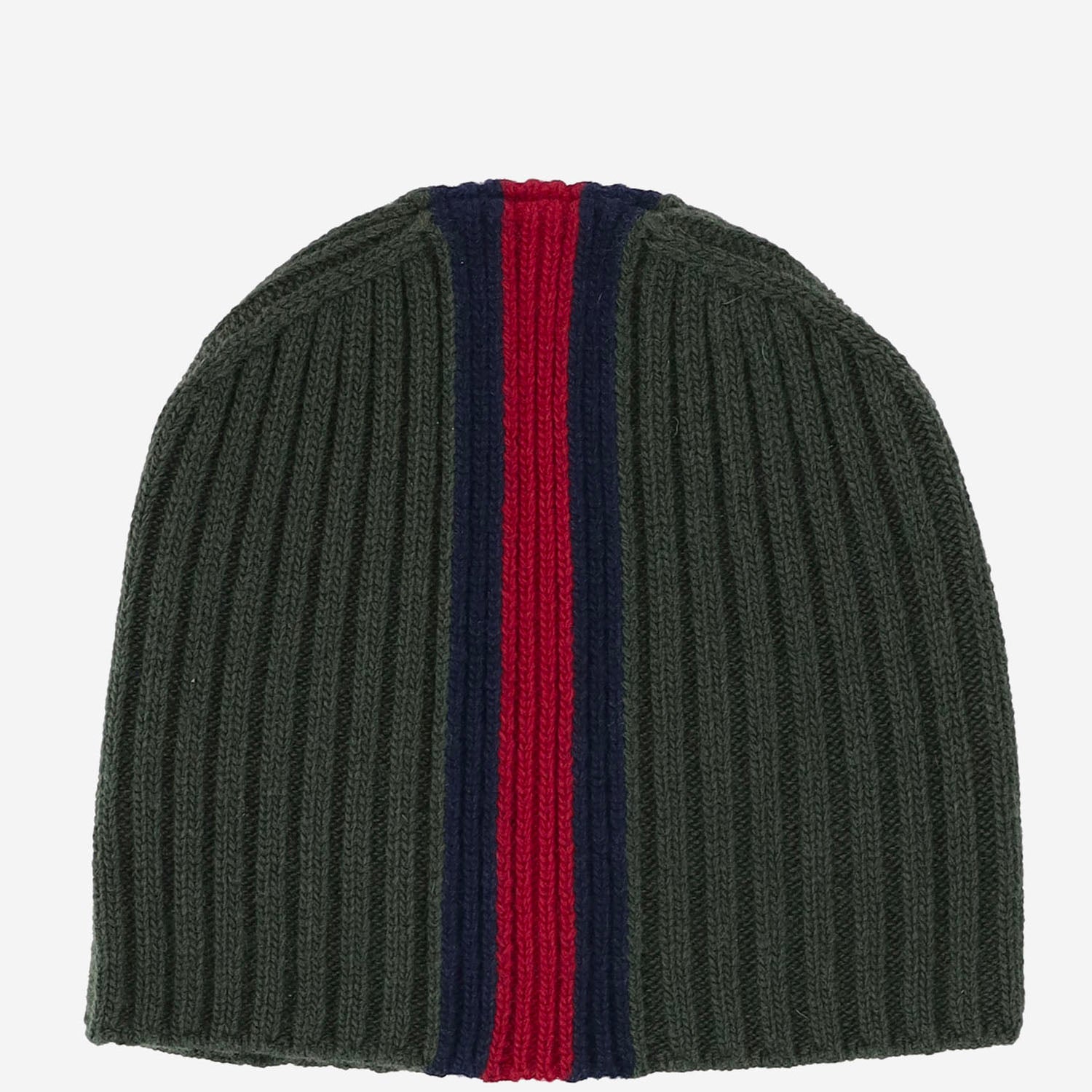 Beanie in lana con nastro Web 871021 4KADM3268 GUCCI KIDS 
