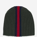 Beanie in lana con nastro Web 871021 4KADM3268 GUCCI KIDS 