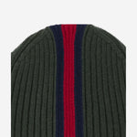 Beanie in lana con nastro Web 871021 4KADM3268 GUCCI KIDS 
