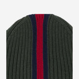 Beanie in lana con nastro Web 871021 4KADM3268 GUCCI KIDS 