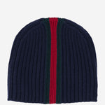 Beanie in lana con nastro Web 871021 4KADM4066 GUCCI KIDS 