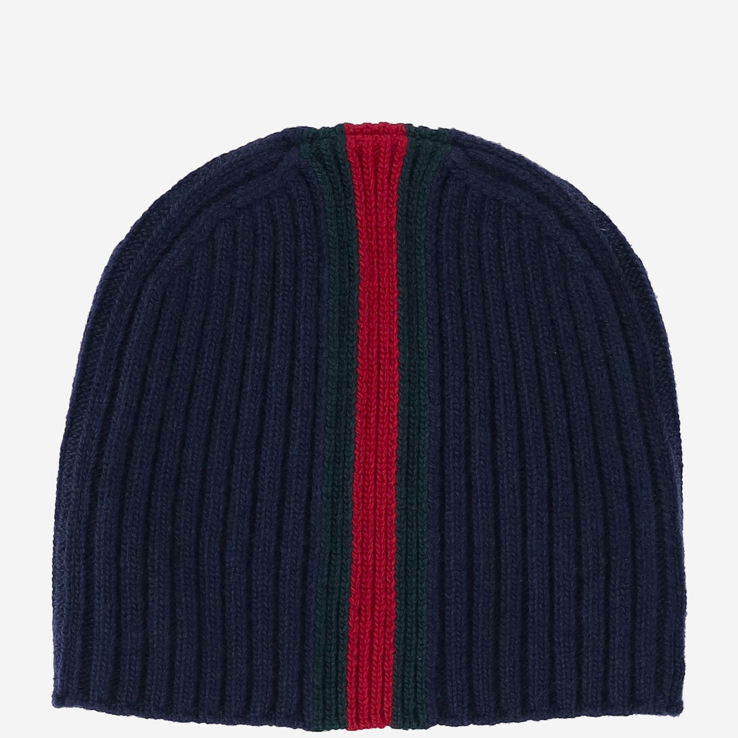 Beanie in lana con nastro Web 871021 4KADM4066 GUCCI KIDS 