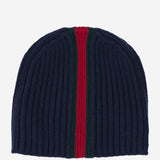Beanie in lana con nastro Web 871021 4KADM4066 GUCCI KIDS 