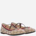 BALLERINE IN TESSUTO GG 873048 FAF5H9645 GUCCI KIDS 