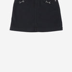 GONNA IN COTONE STRETCH CON TASCHE E FIBBIE METALLICHE 873380 XDC411168 GUCCI KIDS 