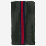 SCIARPA IN LANA CON NASTRO WEB 873860 4K2063268 GUCCI KIDS 