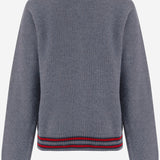 MAGLIONE IN LANA CON COLLETTO STILE POLO A0043W XKFJE1155 GUCCI KIDS 