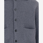 MAGLIONE IN LANA CON COLLETTO STILE POLO A0043W XKFJE1155 GUCCI KIDS 