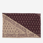 Sciarpa The Wild Rag in cashmere A25210AL FIG/CAMEL GUEST IN RESIDENCE 