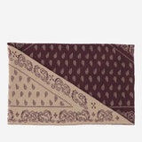 Sciarpa The Wild Rag in cashmere A25210AL FIG/CAMEL GUEST IN RESIDENCE 