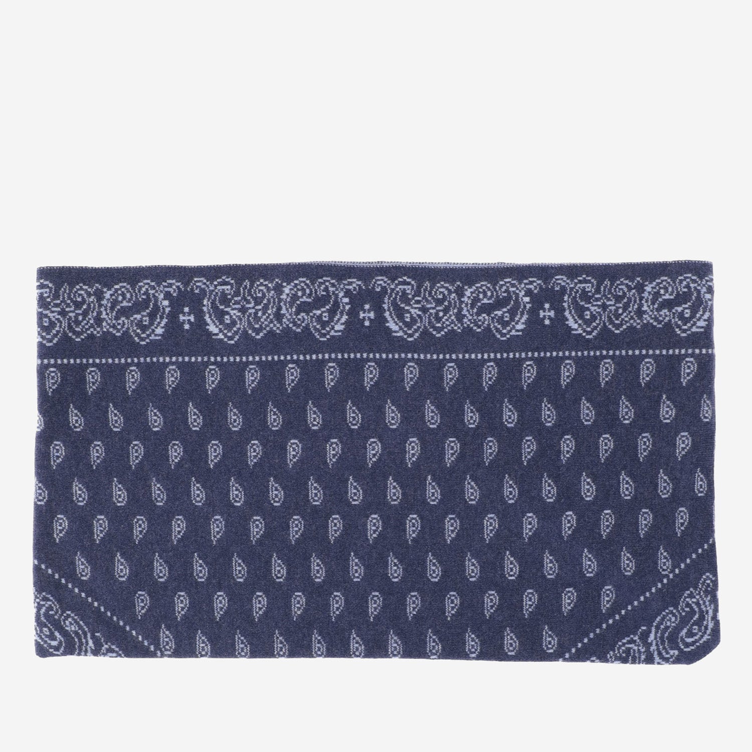 Sciarpa The Wild Rag in cashmere A25210AL INDIGO BLUE/LIGHT BLUE GUEST IN RESIDENCE 