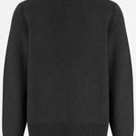 MAGLIONE HALF-ZIP IN CASHMERE M25210RM BLK GUEST IN RESIDENCE 