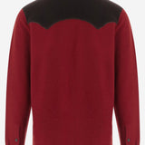CAMICIA IN MAGLIA DI CASHMERE CON DETTAGLIO WESTERN M34710LM CARMBRC GUEST IN RESIDENCE 